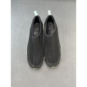 Cole Haan Men’s Country NikeAir Cushion black/white Slip-On Suede/Mesh Size 9.5B